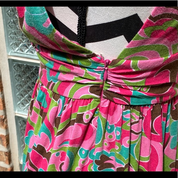 Vintage Milly psychedelic mod 1960’s inspired print sundress - Picture 8 of 10